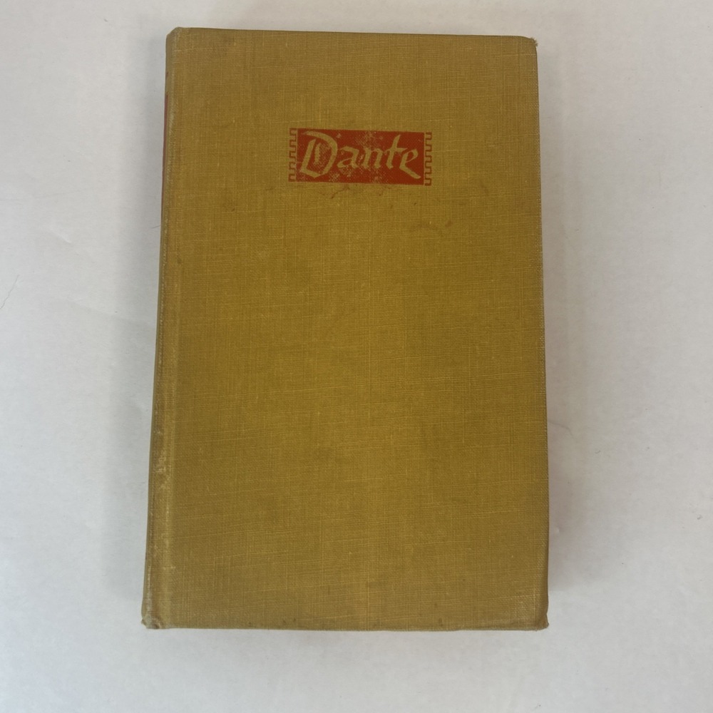 THE PORTABLE DANTE 1947 Vintage Hardcover Book, Paolo Milano, Viking
